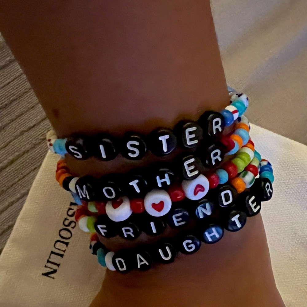 Roxanne Assoulin stack bracelets